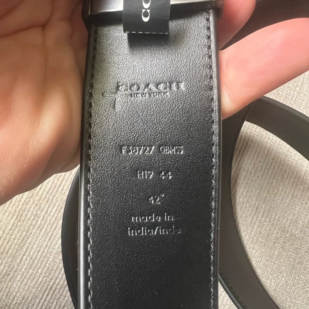 Coach Brown Leather Belt Bag - Picture 2 of 3
